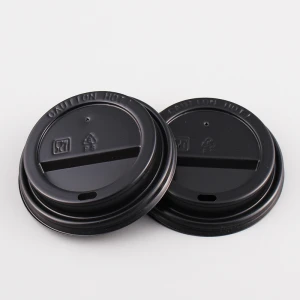 8oz 81mm disposable coffee paper cup lid cover Customizable plastic lid