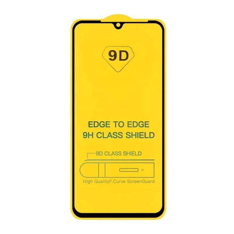 9D Mobile Phone Film Anti Scratch 9H Tempered Glass Cellphone Screen Protector