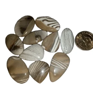 AAA + Quality Free Size Polish Flint Agate Loose Gemstone Cabochon Lot For Healing Jewelry wholesale Gemstone