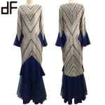 Abaya Dubai Turkey Muslim Hijab Dress Kaftan Caftan Marocain Islamic Clothing For Women Ramadan Dresses Bead Islam Robe Musulman