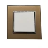 ABS pc material and brass parts hot sale electric light wall switch