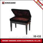 Adjustable musical instrument accessories piano bench leg extension