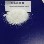 Agricultural fertilizer MgSO4 7H2O 1-2mm magnesium sulfate seven water particles