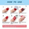 ALIVER cosmetics nail magic remover quickly remove nail gel burst uv gel nail polish remover
