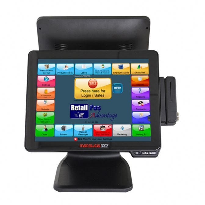 Buy All In One Windows Pos Terminal 15.6 Inch Point Of Sales System ...