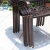 Import All weather cast aluminum outdoor dining table set garden furniture from China