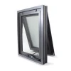 aluminum fixed casement window double glazed glass aluminum windows and door awning tilt turn wood windows