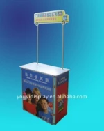 Aluminum promotion table