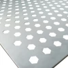 aluminum/Stainless steel 304/316L Hexagonal  perforated metal sheet