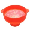 Amazon Hot Selling Microwave Popcorn Popper, Silicone Popcorn Maker, Collapsible Bowl BPA Free & Dishwasher Safe
