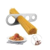 Amazon silicone pasta noodles measurer tool Spaghetti Stainless steel spaghetti ruler measuring surface ruler kitchen gadget