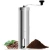 Import Amazon stainless steel  hand coffee burr grinder /manual coffee grinder from China