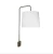 Import America Style Hotel Guest Room Wall Lamp Indoor With 3W LED Reading Light And White Lamp Cover from China