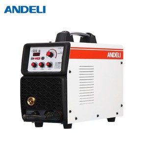 ANDELI MIG-200PE smart single phase portable synergic mig welder pulse  aluminium mig welding machine double system mig welder