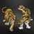 Import Animal Tiger Embroidery Applique Patch Sew iron On Patches for Clothing DIY Craft Sewing Repair Apparel Accessories from China