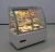 Import Anti-icing blocked ice cream display counter cake display fridge small cake display chiller With Sliding Glass Door from China
