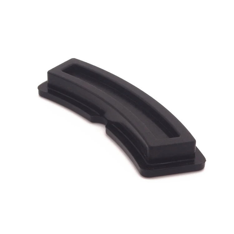 Anti Slip anti vibration black small Silicone Rubber pad