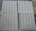 Anti-slip Rubber Outdoor Pavings StoneTile G654 Sesame Grey Granite Tactile Paving Stone for Pavement or Public Street Project