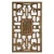 Import Antique doors and windows solid wood hollowed out pattern, separated Xuanguan screen from China