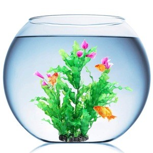 Artificial Aquarium Plants Decor Plastic Fish Tank Plants Decorations Ornament Large Aquatic Plant, Non-Toxic &amp; Safe for All Fis