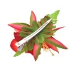 Artificial head flower hair pin hawaiian flower hair clip wedding/party/vacation hairgrip