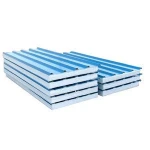 Australia Standard Lightweight Prefab House Material Corrugated Metal 75mm EPS Roof Sandwich Panel From China