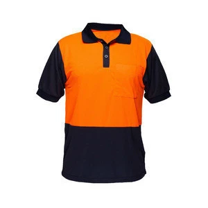 australian hi vis workwear women reflective safety polo shirt