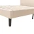 Import Austrian Upholstery Linen Tufted Platform Bed from China