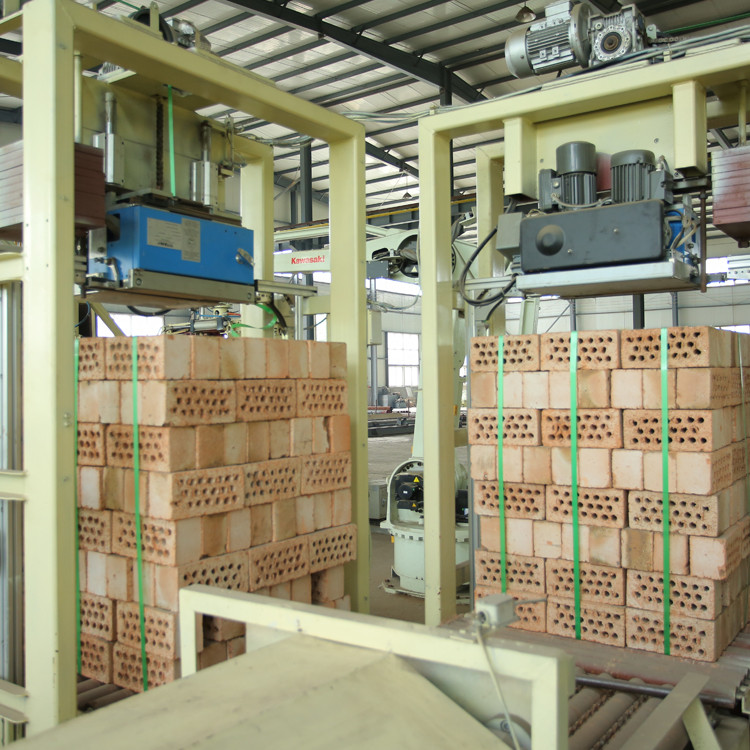 Buy Auto Brick Making Project Red Finished Brick Unloading And Packing ...