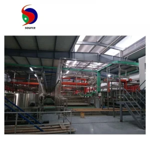 auto electroplating line anodizing producing line