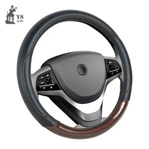 Auto PVC PU leather Steering Wheel Covers Car Auto Accessories Wheel Covers