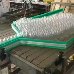 Automatic Empty Plastic Glass Square Round Belt Conveyor Line Conveyor System