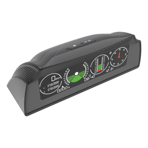 AUTOOL X90 Inclinometer Car HUD Pitch Tilt Angle Protractor Clock Latitude Longitude GPS Speed Auto Slope Meter