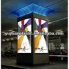 backlit banners for light box use, advertising material, digital printing material