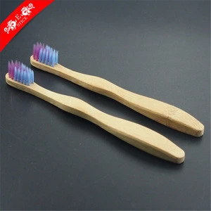 Bacteria free adult bamboo classic toothbrush with good hand shank