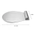 Import Baking Tools Stainless Steel Pizza Shovel Microwave Oven All metal Baking Cake Buns Pizza Pie Tray from China