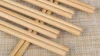 Bamboo chopsticks no paint no wax camping household fast food disposable chopsticks Hotel restaurant chopsticks in 30 pairs