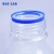 Import BAT LAB  wholesale 100ml 250ml 500ml 1000ml clear/amber glass reagent bottle with blue pp screw cap from China
