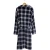 Import bathrobe pajamas man male nightwear bath robe after bath printed plaid flannel fleece sleepwear from China