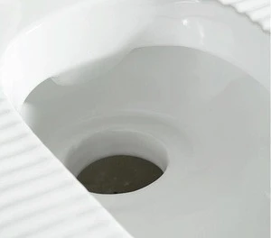 Bathroom Water Closet ceramic squatting pan toilet D-201