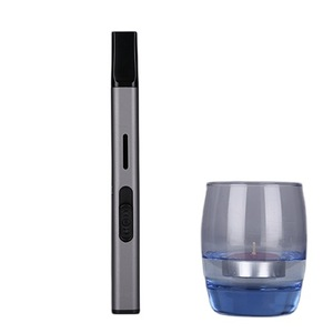 BBQ/Candle/Kitchen Electronic_lighters Arc with Upgrade Battery Indicator Triple Windproof Portable Plasma USB Electric Lighter