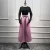 Import Beautiful Thick Satin Skirts For Women Fashionable Plain Color Skirt from China