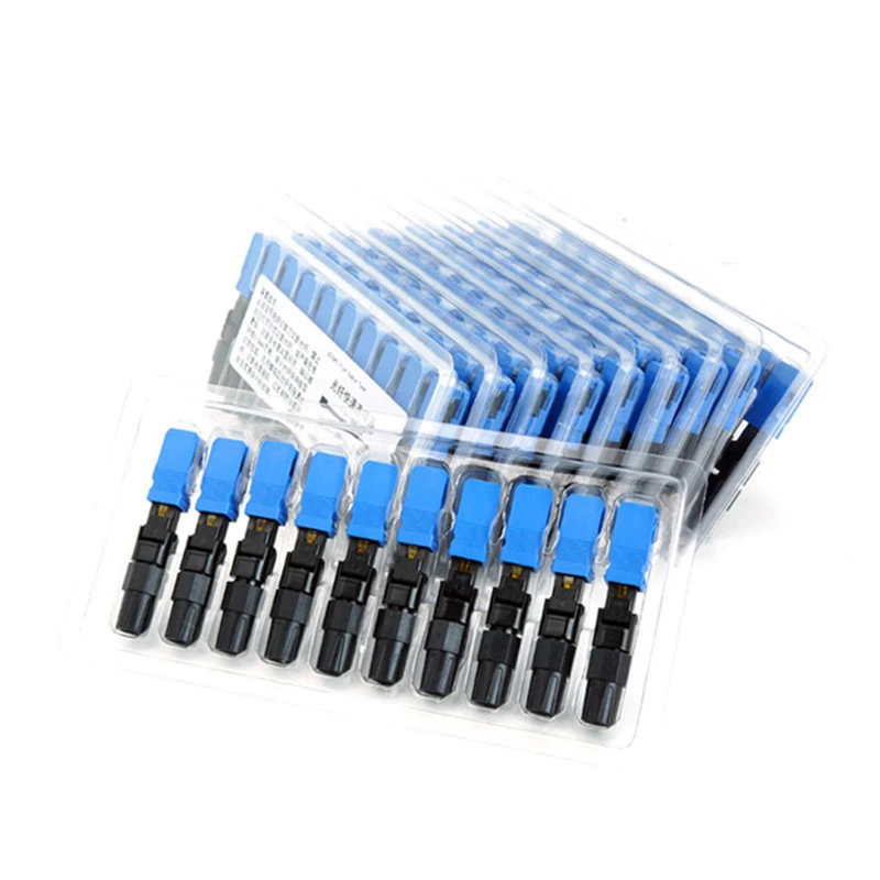 best price high quality Fiber Optic connector SC/UPC fast connector fiber optic equipment for FTTh network