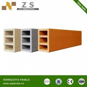 Best price terracotta baguette for exterior ceramic stick wall
