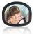 Import Best quality 360 rotation safety backseat convex mirror baby car rear view mirror from China