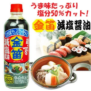 Best-selling Fuekis healthy 50% salt-reduced soy sauce 600ml