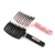 Import best selling new customized 3D 360 wave curing detangling body bath shower hairbrush Professional detangler hair comb brush from China