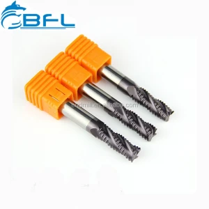 BFL End Mills Carbide Rough End Mills, Carbide Wood Cutting Tools Roughing End Mills