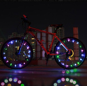 Bicycle Riding LED Wheel String light /LED String light for bicycle spoke wheel