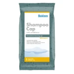 Biokleen Disposable pH Balanced & Hypoallergenic Rinse-Free Shampoo Cap Shower Cap No Water Shampoo Caps Disposable